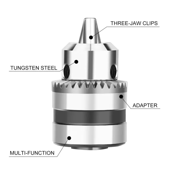 Đầu chuyển BULONG sang đầu KHOAN 10mm Sắt