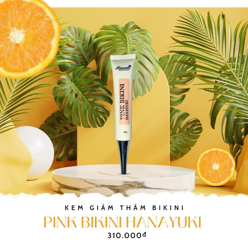 KEM LÀM HỒNG PINK BIKINI HANAYUKI 30GR