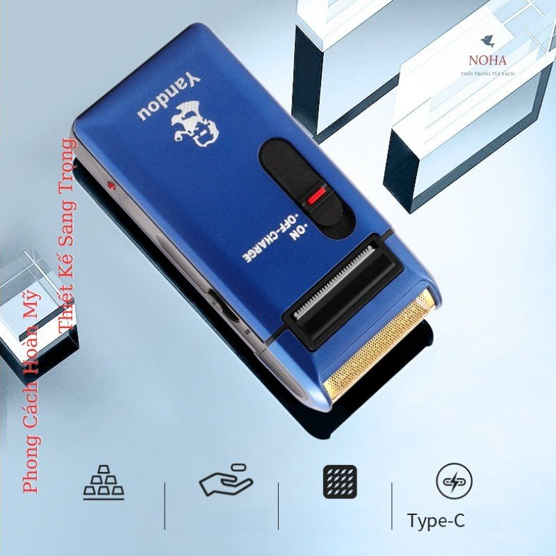 Máy Cạo Râu Yandou SC312 Bản Nâng Cấp Sạc USB Kèm Hộp Sang Trọng