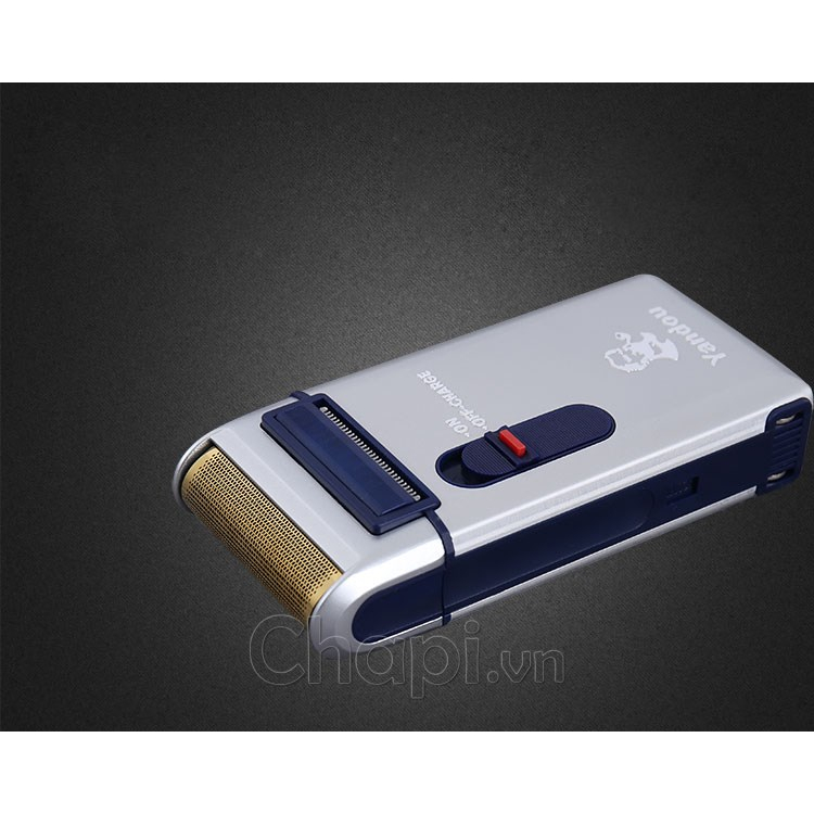 Máy cạo râu lưỡi ngang SC-W301U vỏ nhôm màu bạc
