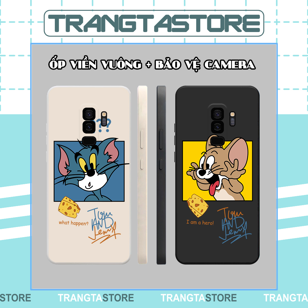 Ốp lưng Samsung S9 / S9 Plus / S9+ in hình Tom và Jerry đáng yêu