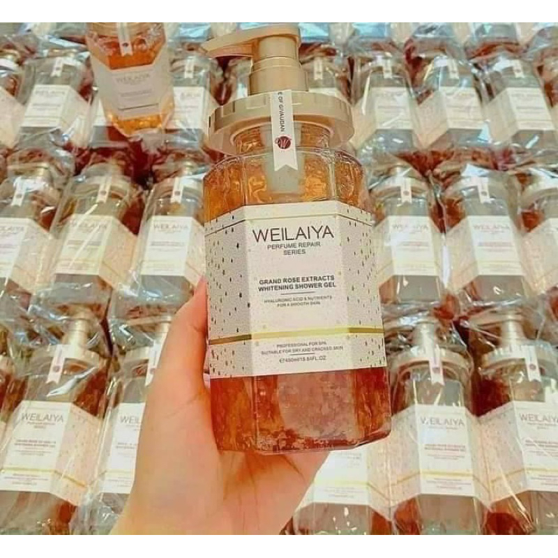 Sữa tắm weilaiya hoa hồng