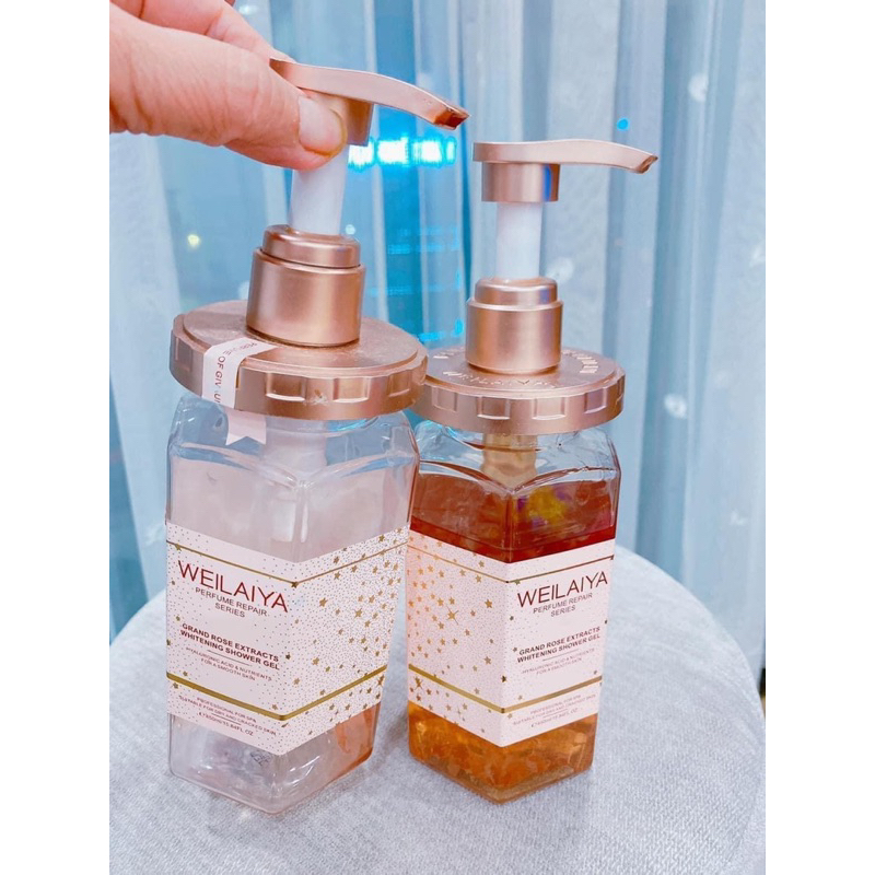 Sữa tắm weilaiya hoa hồng