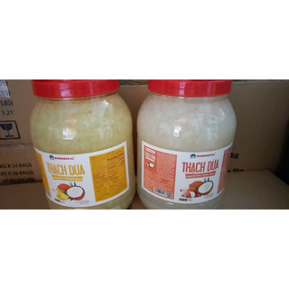 Thạch dừa Wonderful 3.8kg (hương vải, nguyên vị)