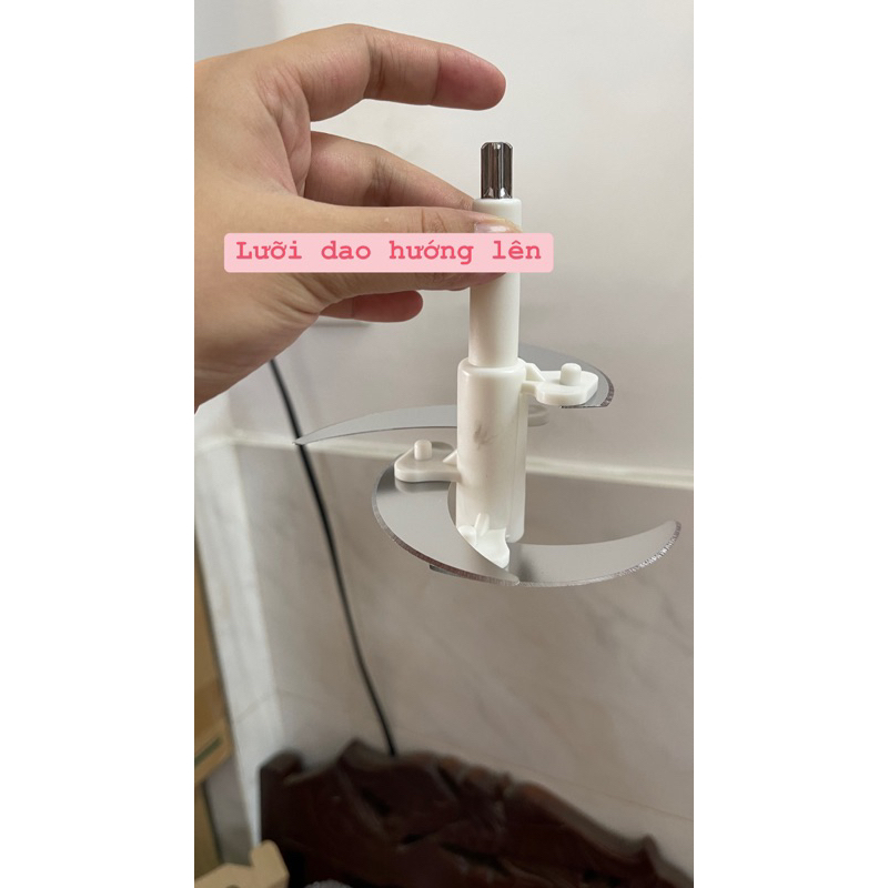 MÁY XAY THỊT ĐA NĂNG CỐI 2L INOX 304, 4 LƯỠI DAO THÉP KHÔNG GỈ ❤️❤️❤️