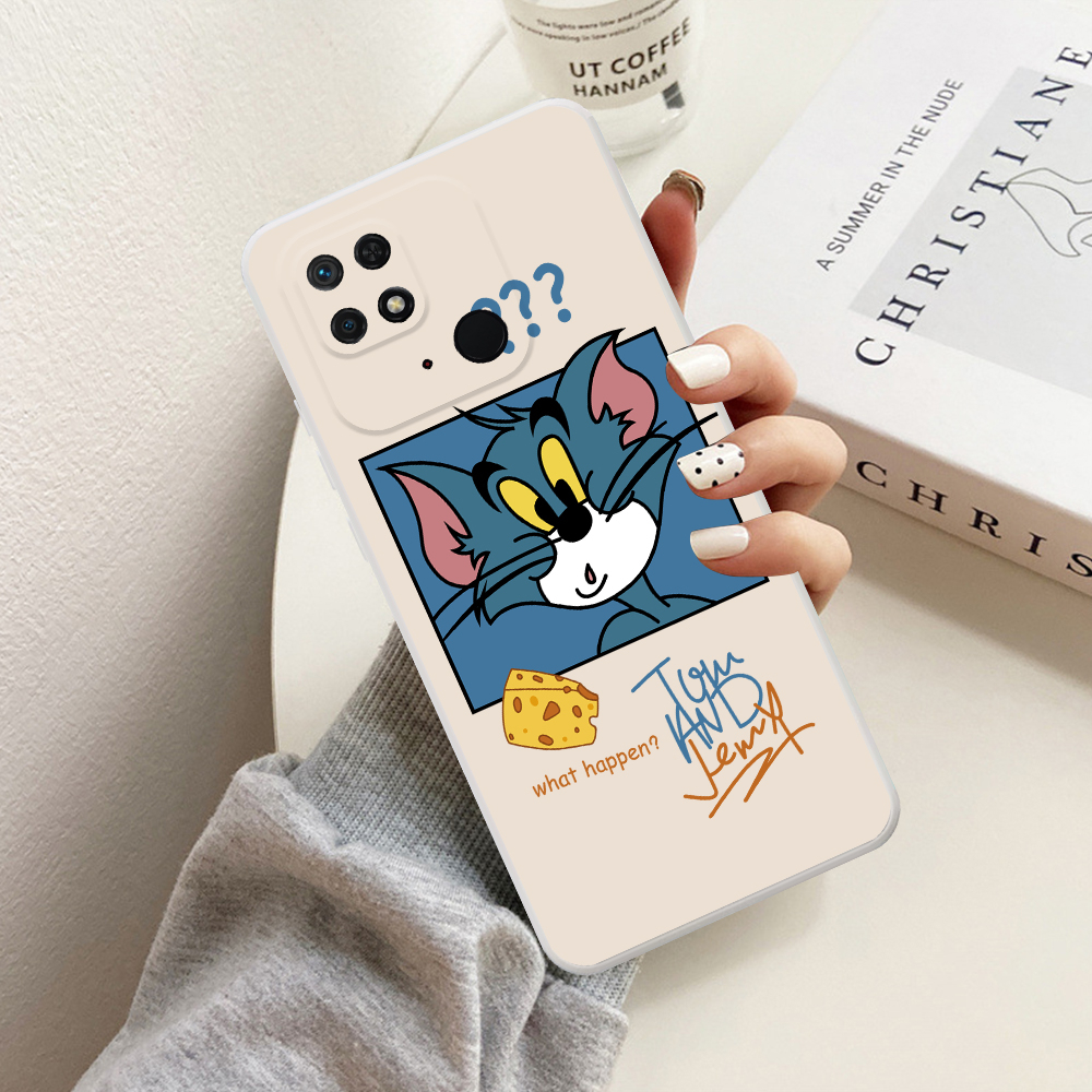 Ốp Xiaomi Redmi 9C / Redmi 10C in hình Tom và Jerry đáng yêu