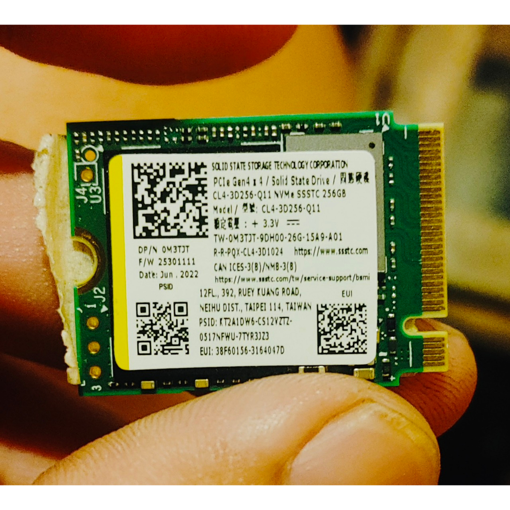 FLASH SALE: Ổ CỨNG SSD 256GB M2 2230 PCIe NVMe, LIKE NEW 1-2H CHẠY TEST | BigBuy360 - bigbuy360.vn