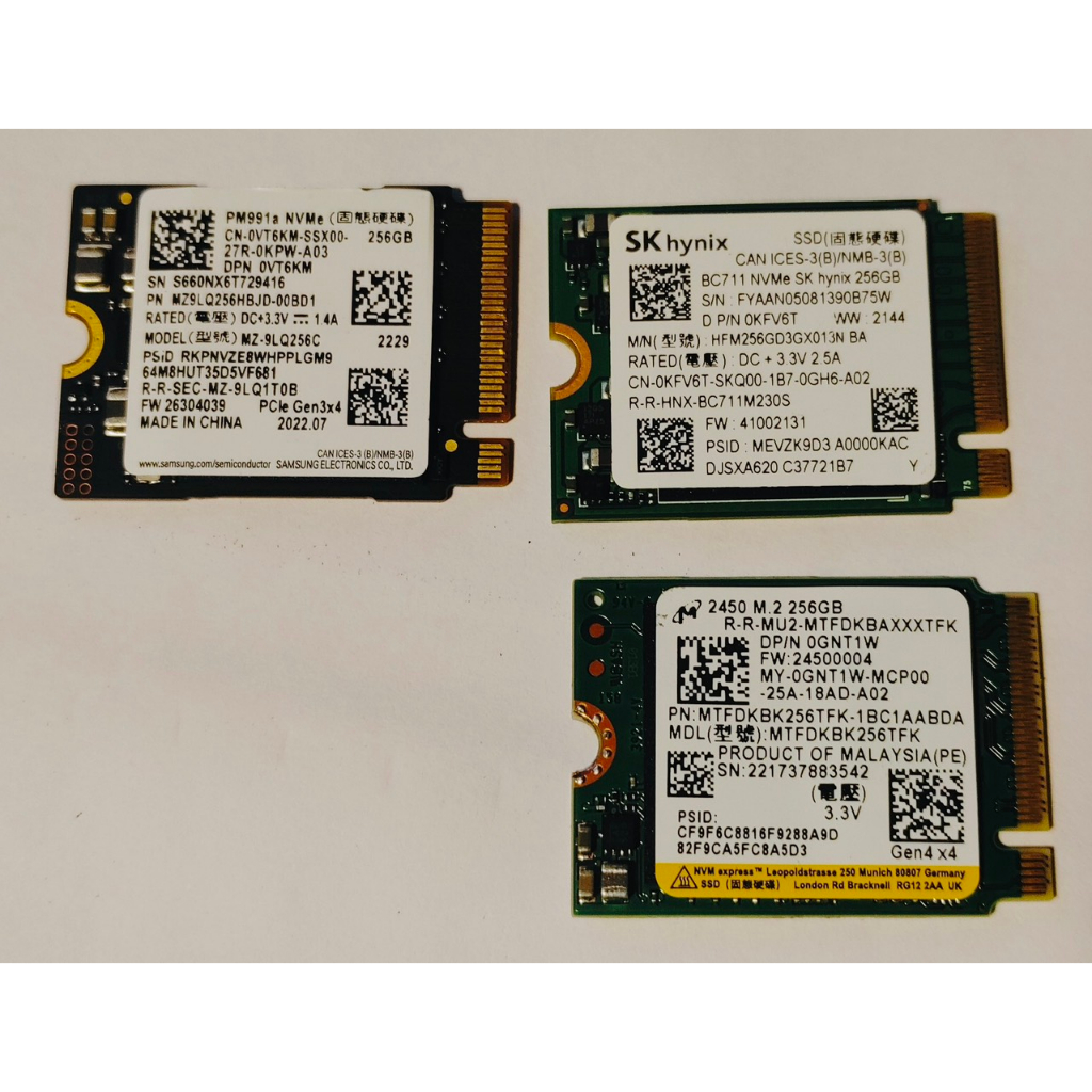 FLASH SALE: Ổ CỨNG SSD 256GB M2 2230 PCIe NVMe, LIKE NEW 1-2H CHẠY TEST | BigBuy360 - bigbuy360.vn