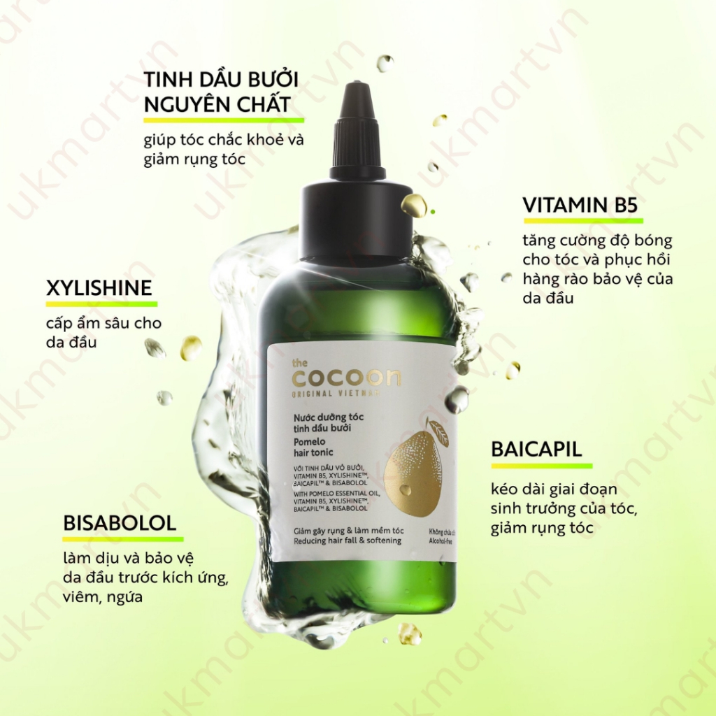 Nước Dưỡng Tóc Tinh Dầu Bưởi Phiên Bản Nâng Cấp 140ml