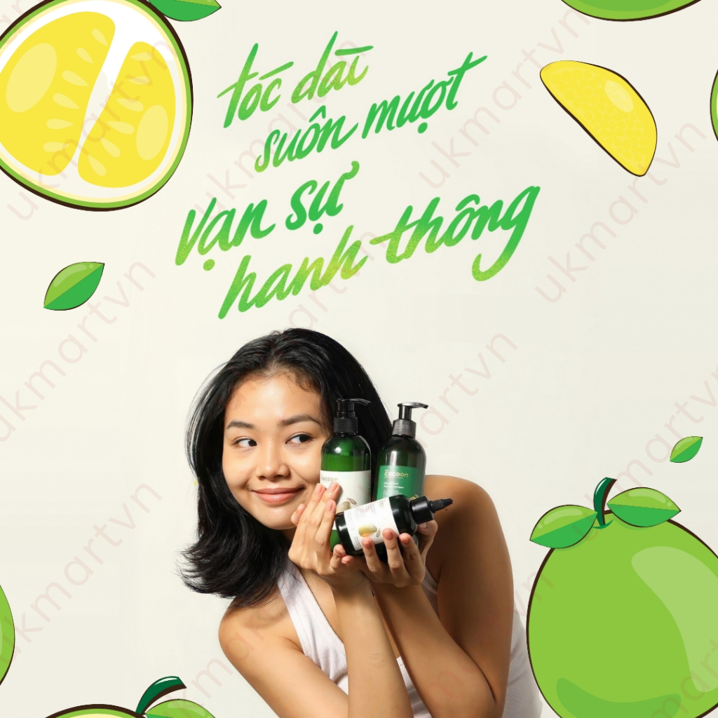 Nước Dưỡng Tóc Tinh Dầu Bưởi Phiên Bản Nâng Cấp 140ml