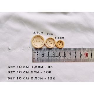 Nút gỗ handmade