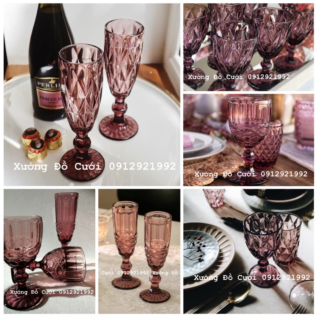 🌸 LY THUỶ TINH DECOR GIA TIÊN, TRANG TRÍ NHÀ, NHÀ HÀNG,.. 🌸
