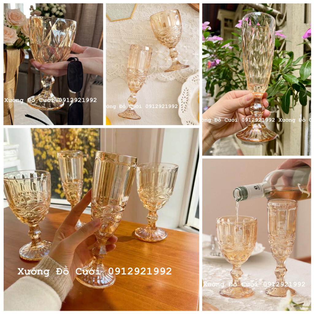 🌸 LY THUỶ TINH DECOR GIA TIÊN, TRANG TRÍ NHÀ, NHÀ HÀNG,.. 🌸