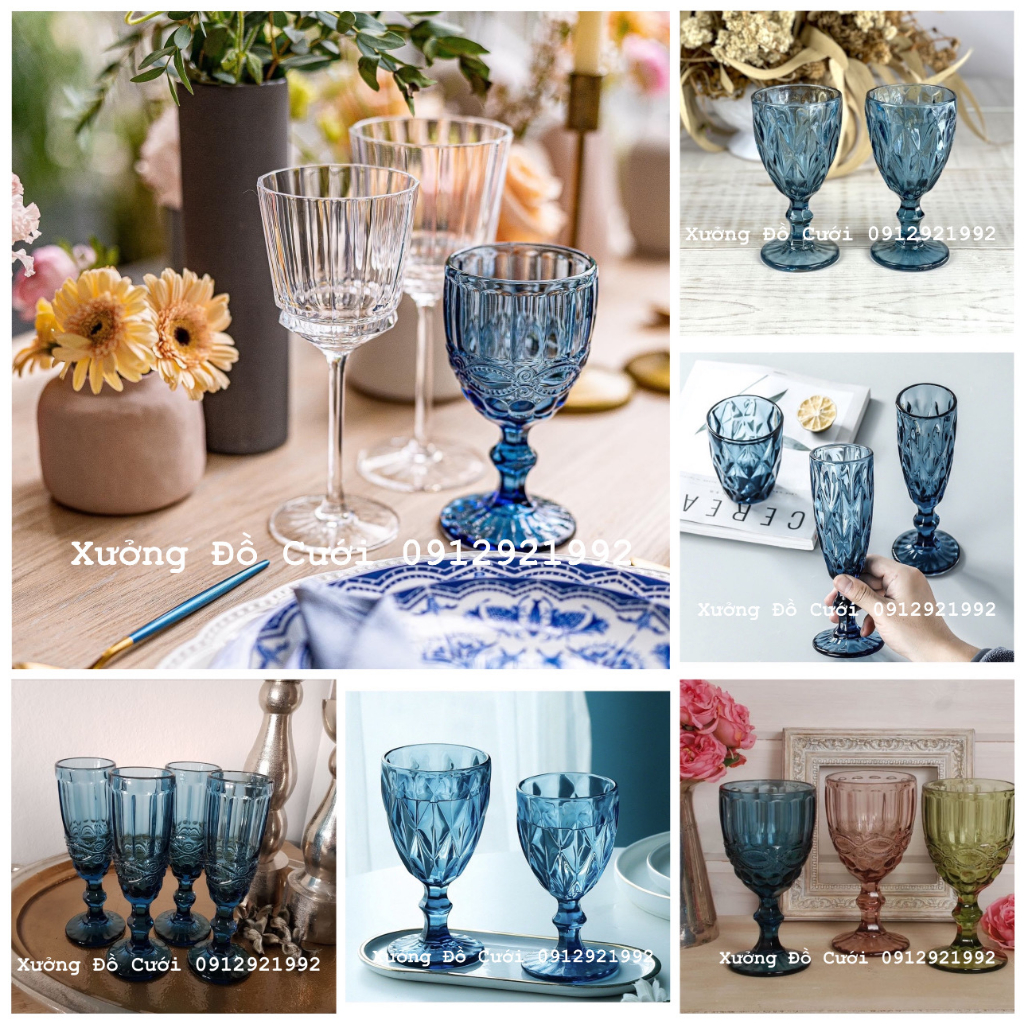 🌸 LY THUỶ TINH DECOR GIA TIÊN, TRANG TRÍ NHÀ, NHÀ HÀNG,.. 🌸