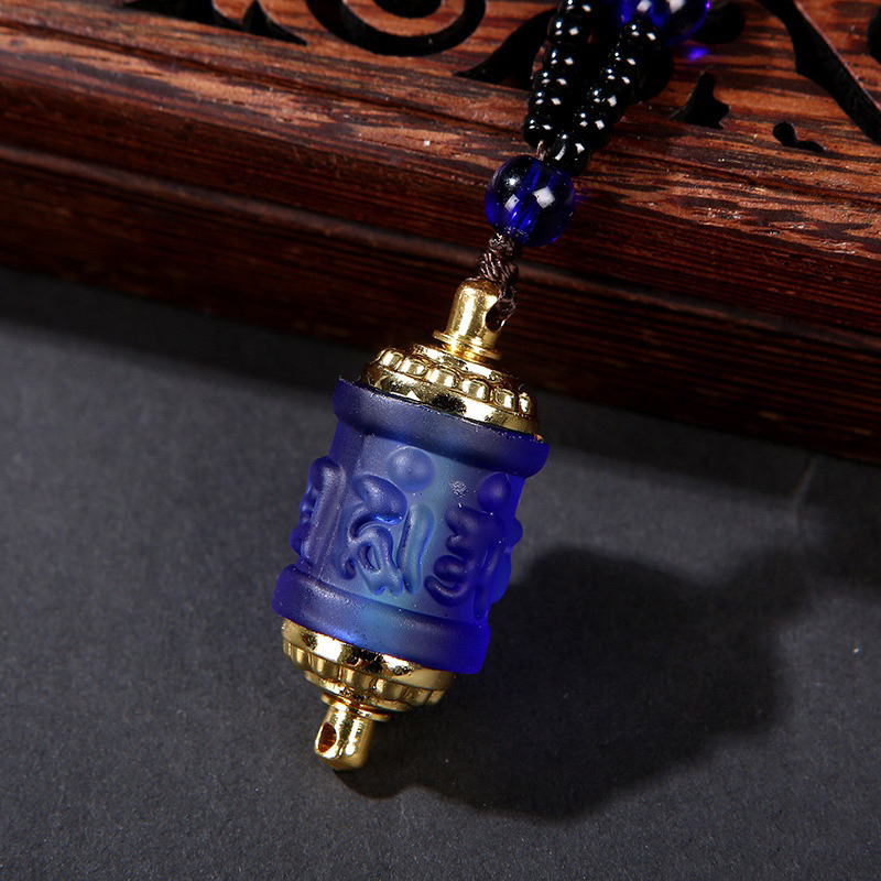 Dây chuyền trụ Om Mani Padme Hum