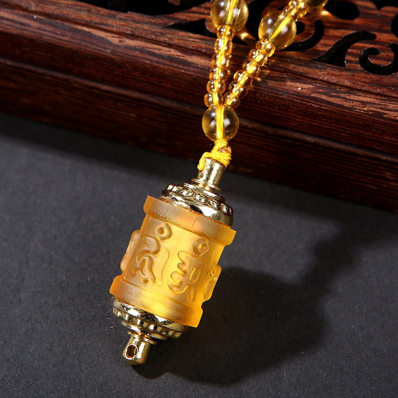 Dây chuyền trụ Om Mani Padme Hum