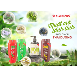 Gội Xả Thái Dương 3 ngày không ngứa (các cỡ 200-480-600ml)