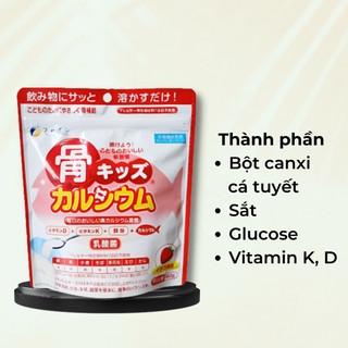 Bột canxi cá tuyết Nhật Bản 140g