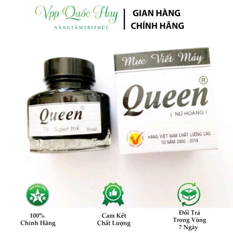 Lọ Mực Queen đen