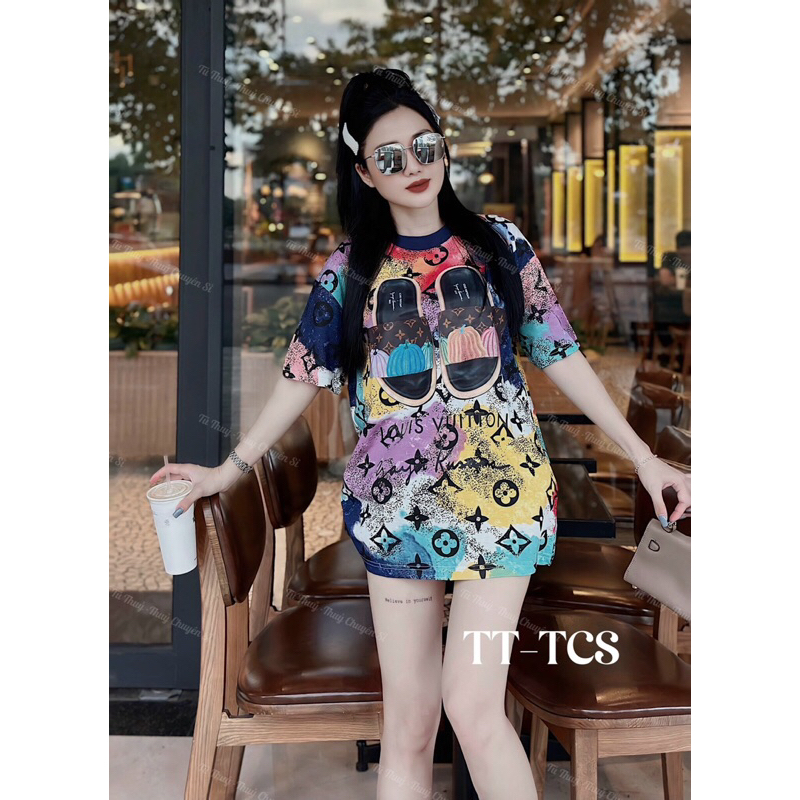 Áo thun nữ Quảng Châu loại 1 In hình siêu cấp #Zimi04