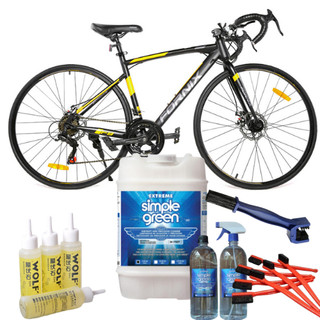 Vệ sinh sên xe đạp, dưỡng sên xe đạp - vệ sinh xích xe đạp, dưỡng xích xe đạp - simplegreen extreme, dầu wolf