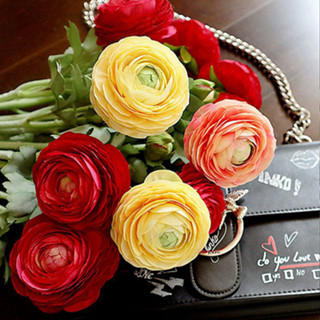 Hoa giả decor – hoa Mao Lương giả bằng lụa cao cấp COBONLA