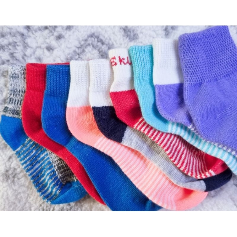 Set 5 đôi vớ xuất dư Old N@vy cho trẻ 0-4Y