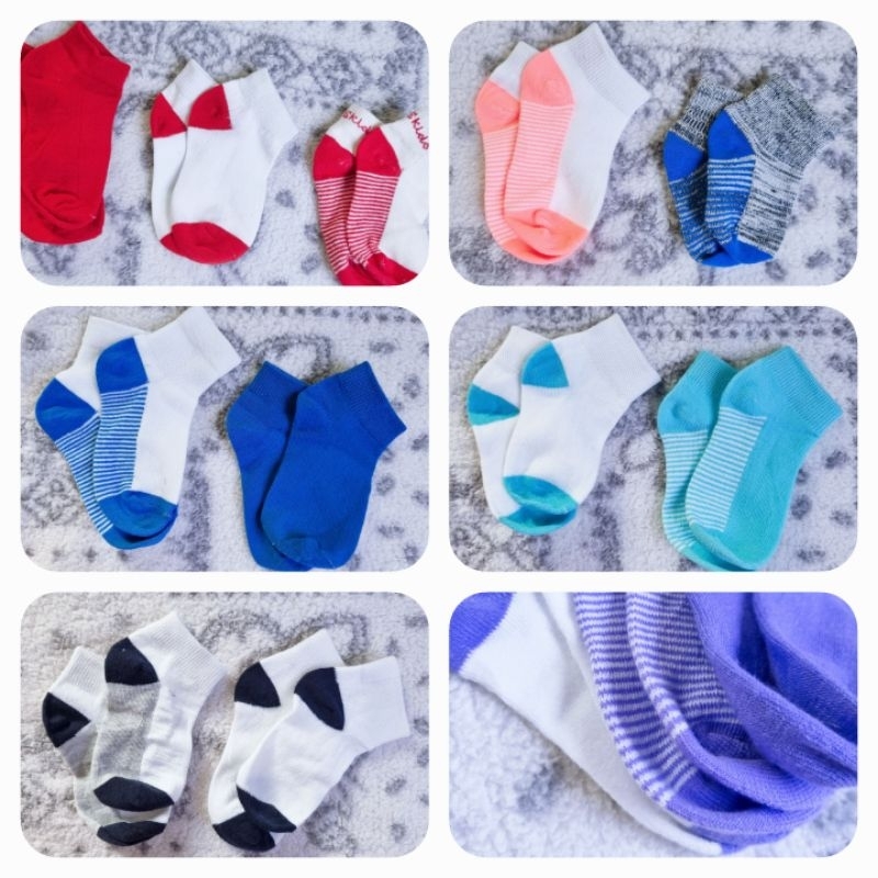 Set 5 đôi vớ xuất dư Old N@vy cho trẻ 0-4Y