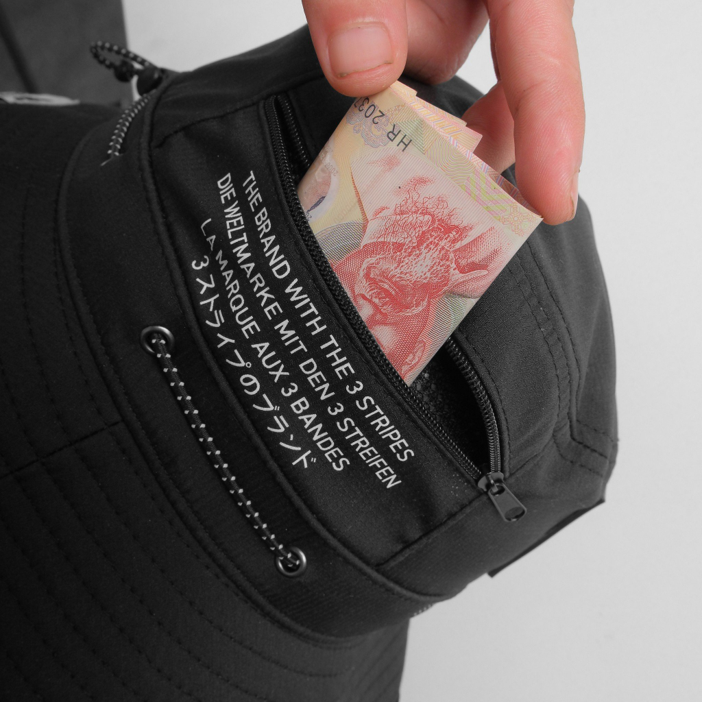 Mũ bucket nam nữ. Mũ Adiidass kèm dây đeo