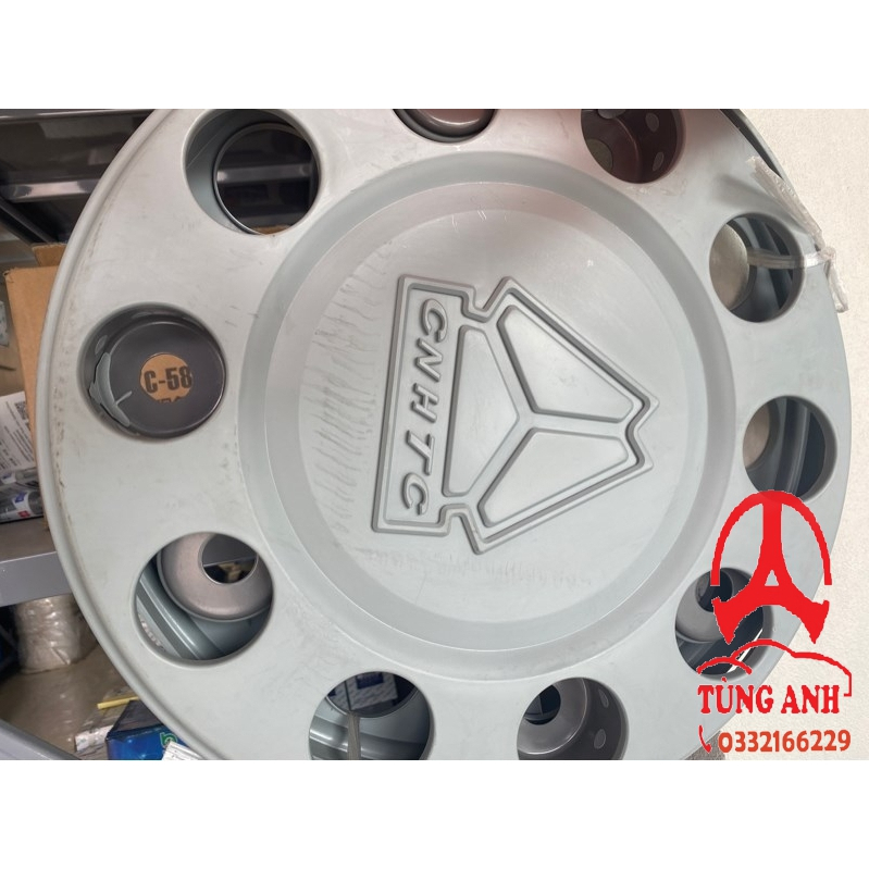 Ốp lazang xe Howo - phi d430, bằng nhựa WG9925610030