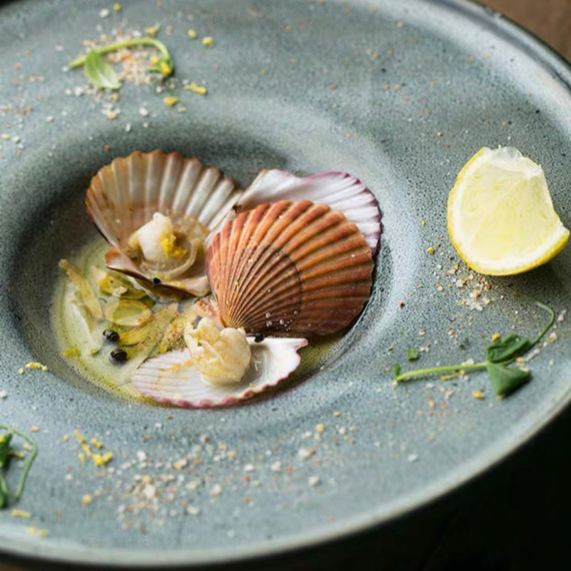 Đĩa sứ ăn mì Ý ,súp kiểu Tây, đĩa decor