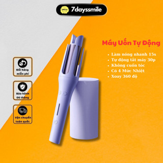 Máy Uốn Tóc Xoăn Tự Động 7Days Smile Xoay 360 Độ- 4 Mức Nhiệt Trục Uốn 32mm UT3
