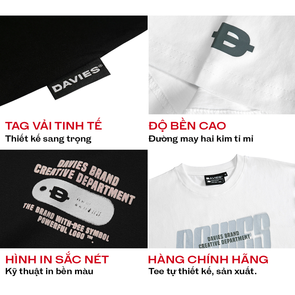 Áo thun local brand nam nữ form rộng tay lỡ Tee Iceberg Davies I D33-T5