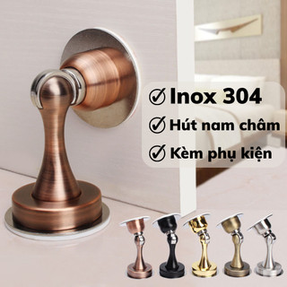 Chặn cửa chống va đập, chặn giữ cửa 2 chiều inox 304 lực hút mạnh tiện dụng