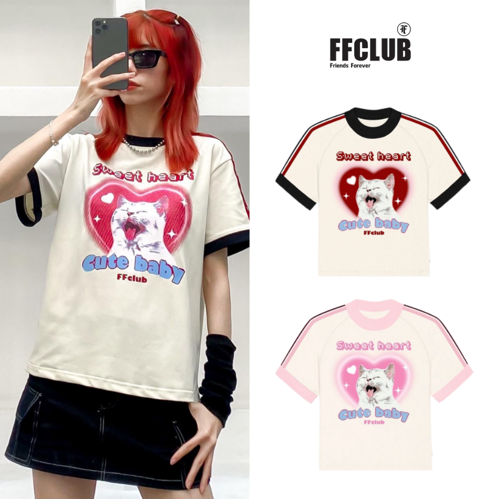 ÁO THUN FFCLUB SWEET HEART BABY TEE