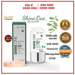 Kem chống nắng kiềm dầu không trôi chiết xuất thảo dược Shineone.