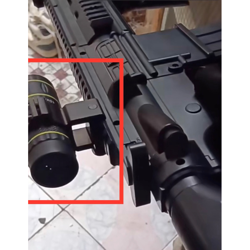 Ống kính scope zoom 10x đo khoảng cách chỉnh tiêu cự