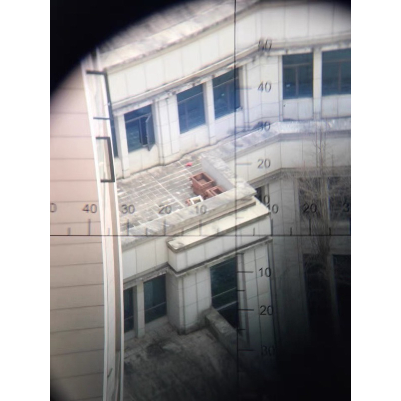 Ống kính scope zoom 10x đo khoảng cách chỉnh tiêu cự