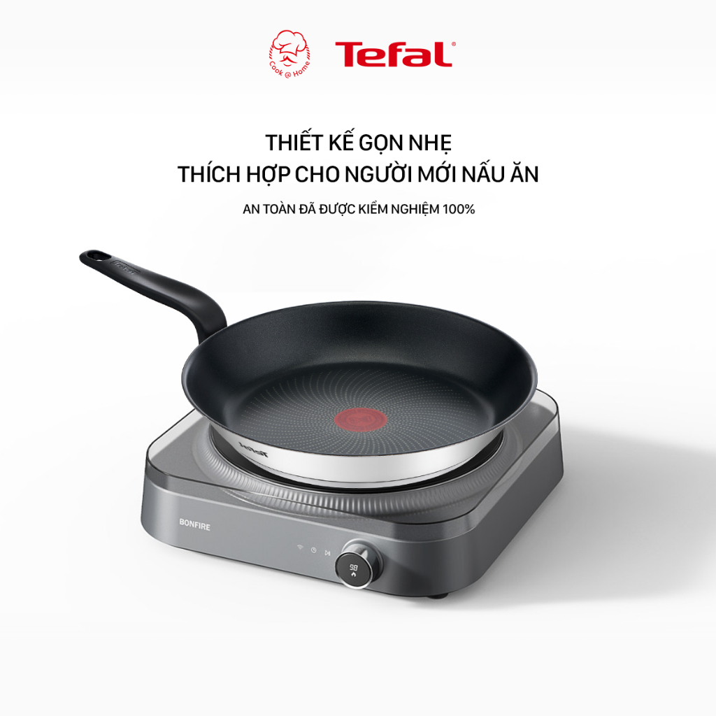 Chảo chống dính inox Tefal Primary kích thước 24cm dùng cho bếp từ - Bảo hành 2 năm