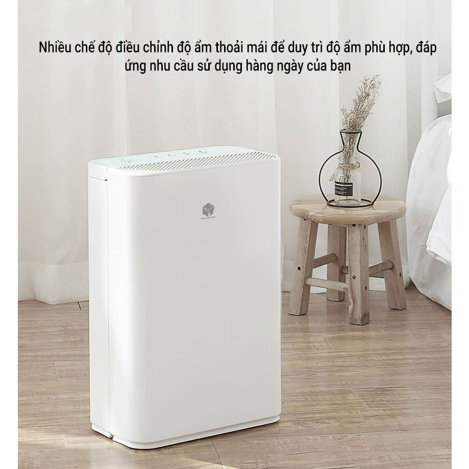 Máy Hút Ẩm Không Khí Trong Nhà Xiaomi DT16C/Máy hút ẩm Akono tạo ion âm 12L kết nối qua App/Haier 12L/Widetech 12L