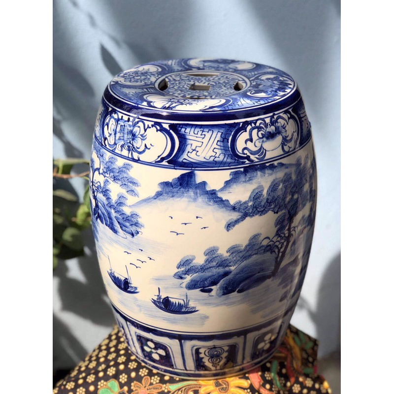 ĐÔN MEN LAM VẼ KĨ THỦ CÔNG GỐM SỨ BÁT TRÀNG CAO CẤP .