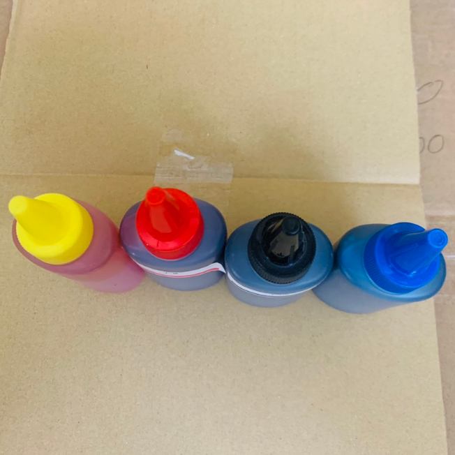 Bộ mực 4 màu dùng cho máy in Canon G1010/G1000/G2010/G2000/ix6770/ix6860/ix6870.v.v.loại 100ml/1 màu