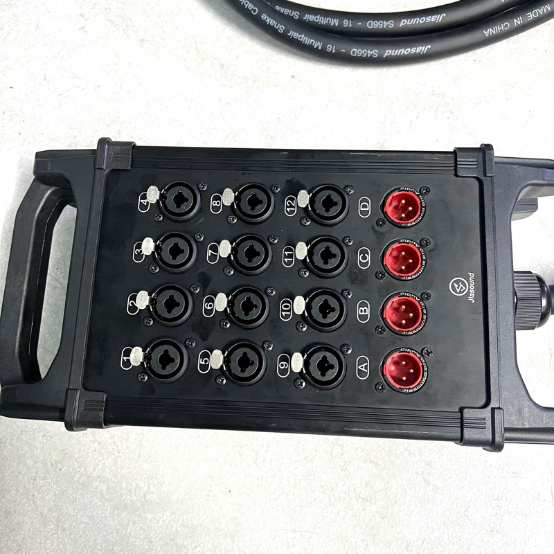 Bộ Cáp 8 - 12 - 16 Line JiaSound S456D - OFC 24 AWG