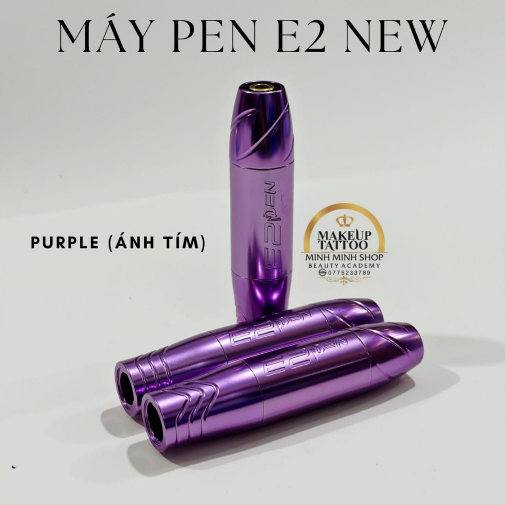 Máy Pen Phun Xăm Mini E2 Chính Hãng