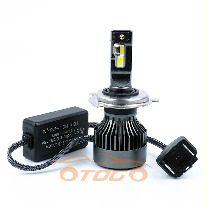 Bóng LED pha ô tô A50 Siêu Sáng 50W