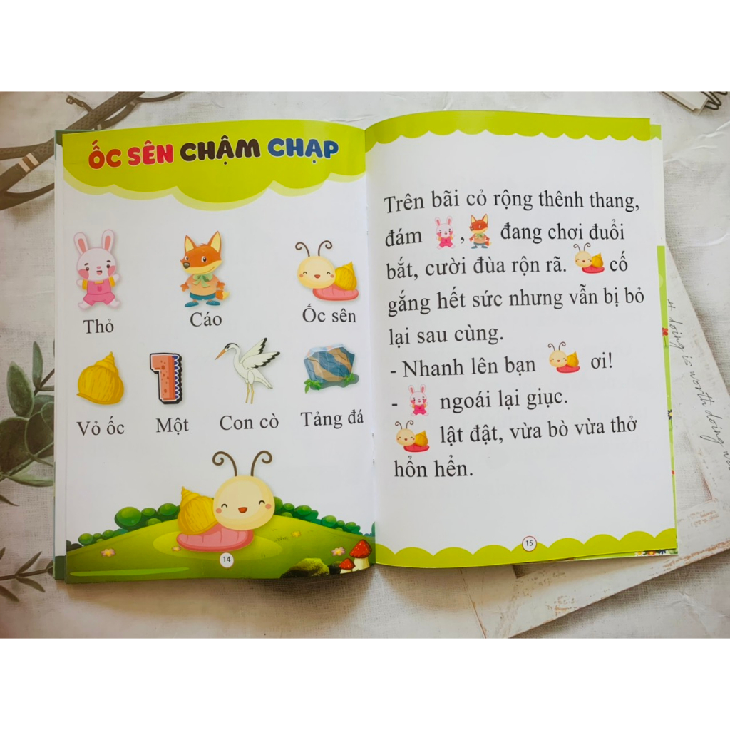 Sách - Truyện Tranh Chữ To Tư Duy Cho Bé Tập Đọc - Tập 4