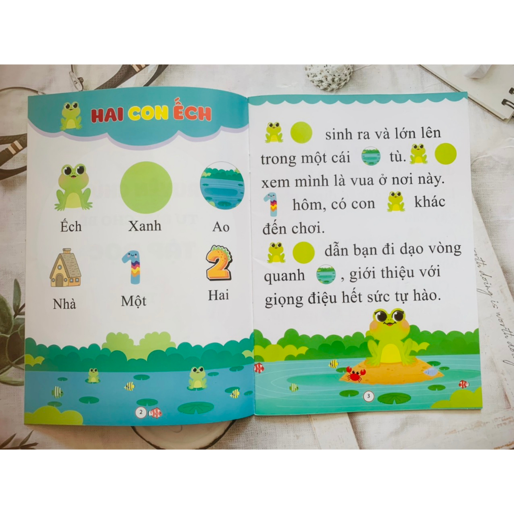 Sách - Truyện Tranh Chữ To Tư Duy Cho Bé Tập Đọc - Tập 4