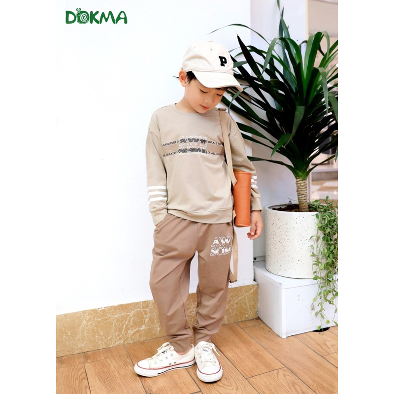 Bộ thu cotton bé trai