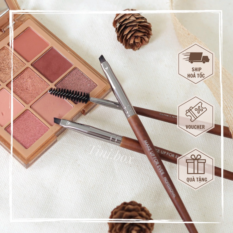 Cọ kẻ mắt, chải lông mày 2 đầu Makeup Forever 274