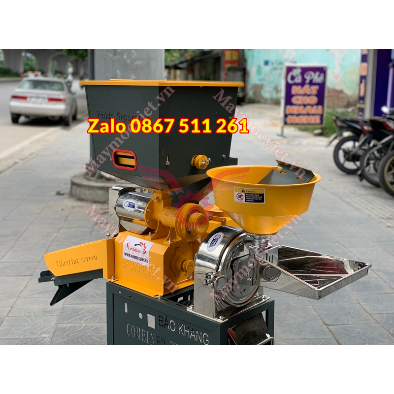 Máy xát gạo gia đình inox giá rẻ Kawasaki KW258